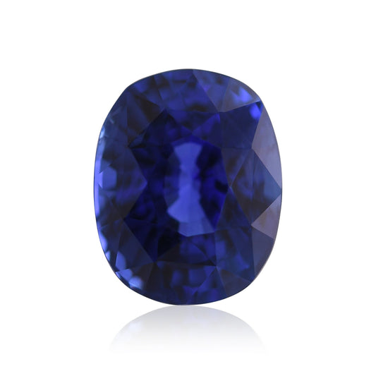 2,52 Karat blauer Kissen-Saphir aus Sri Lanka