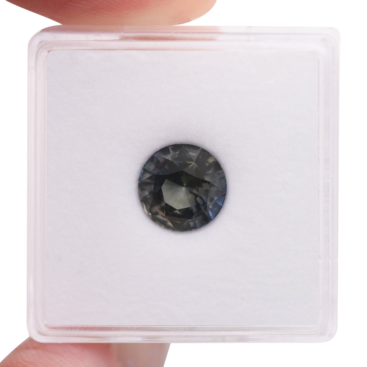 Runder Saphir | 2,52 ct | Grün | Ref. 718607