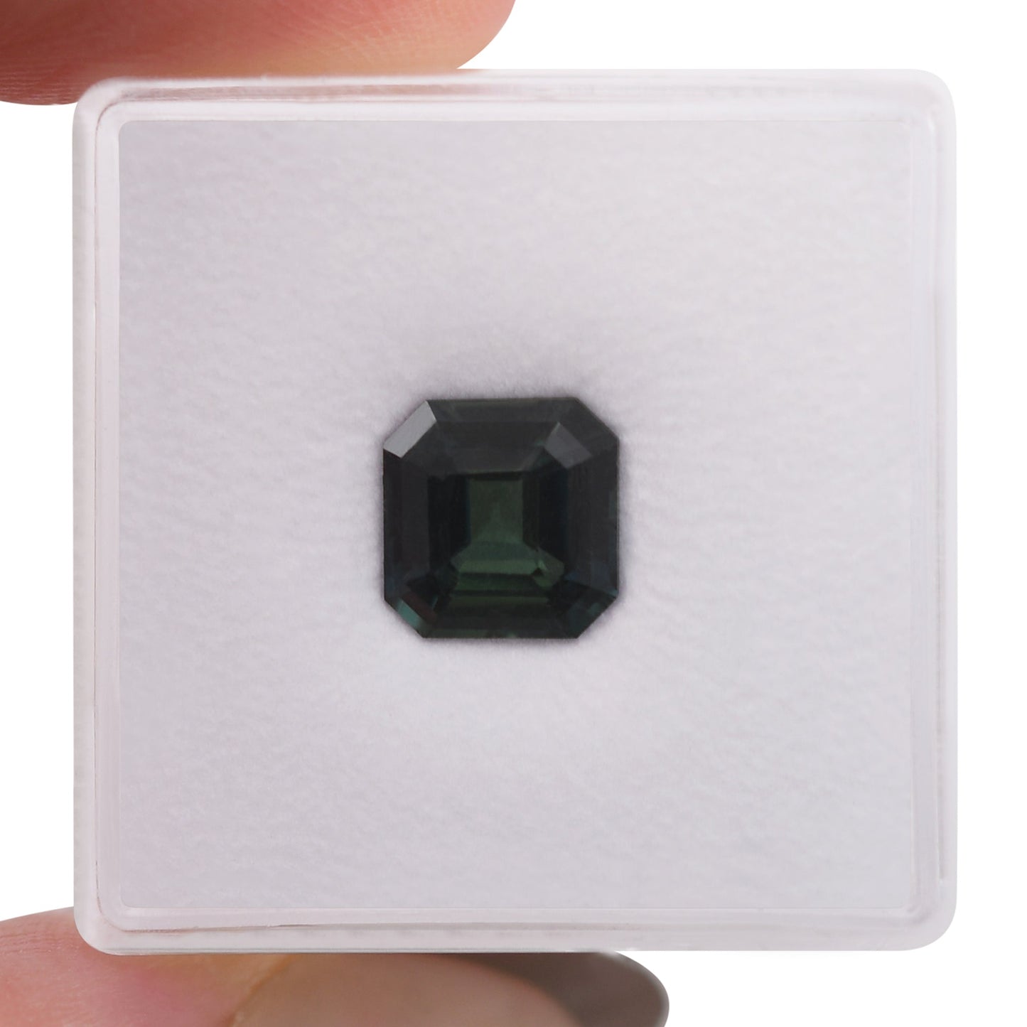 2,54 Karat grüner Madagaskar-Smaragd-Saphir