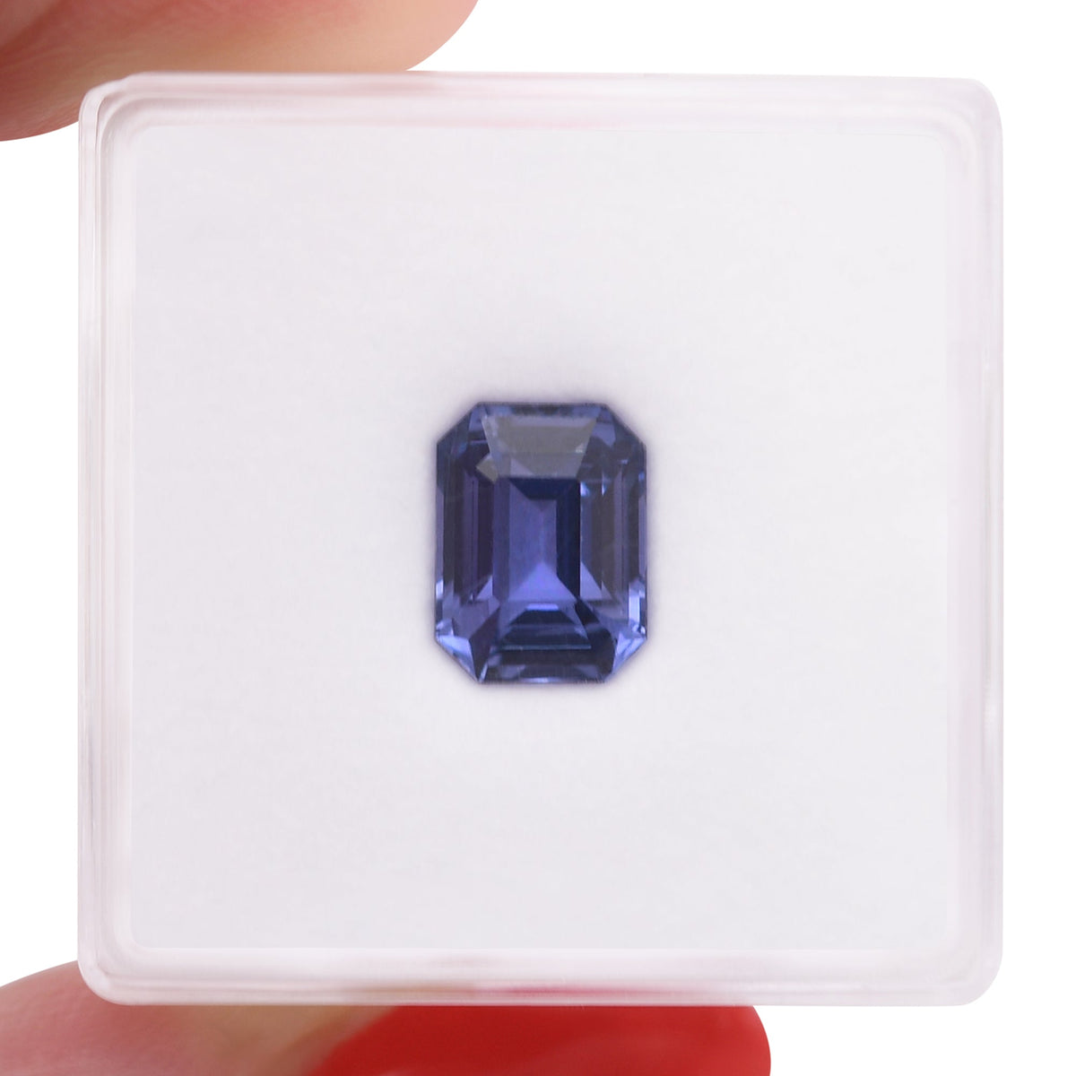 Smaragdgrüner Saphir | 2,58 ct | Lila | GIA | Ref. 718624