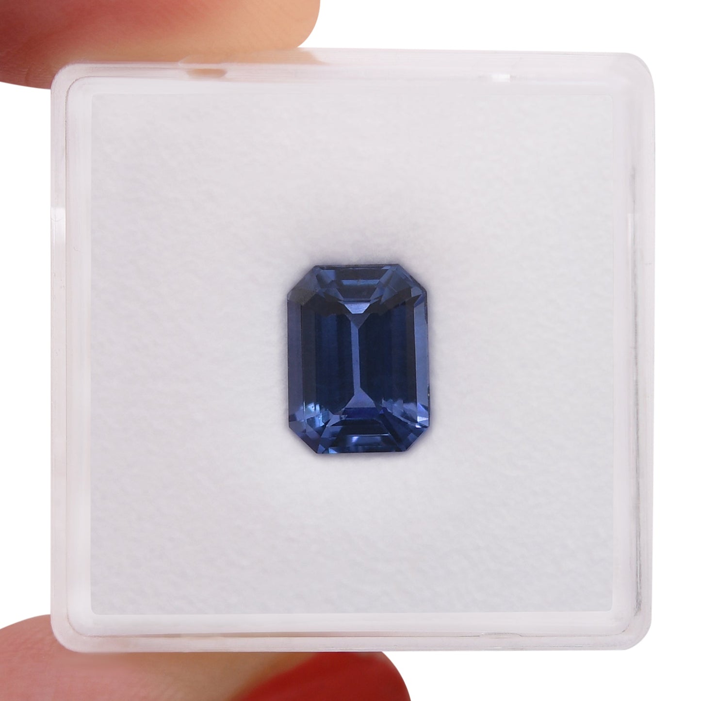 2,62 Karat blauer Smaragd-Saphir aus Sri Lanka