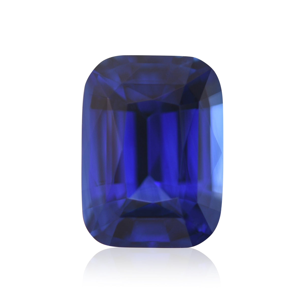 Kissenförmiger Saphir | 2,62 ct | Blau | Ref. 719439