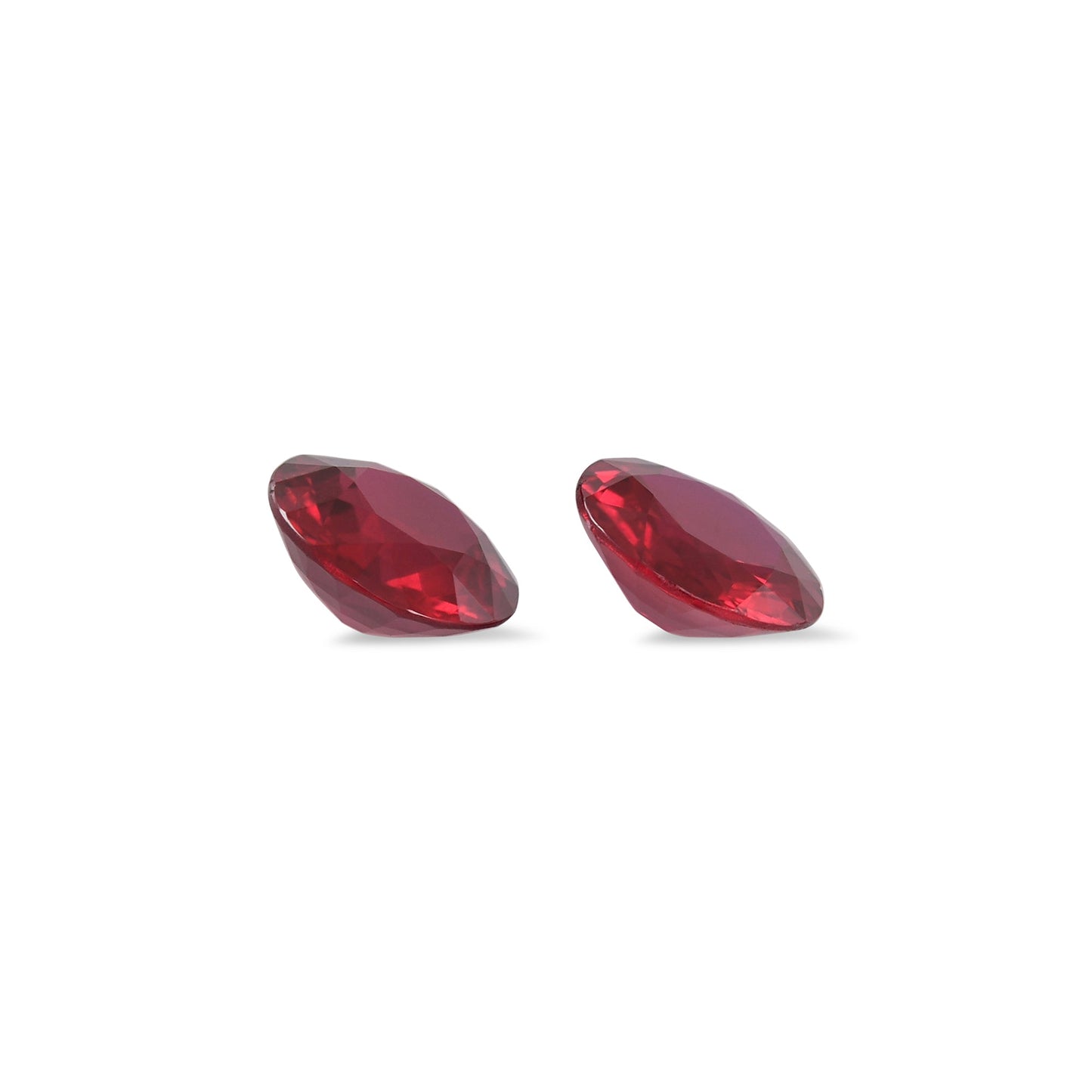 2,63 Karat roter runder Rubin aus Mosambik (CD)