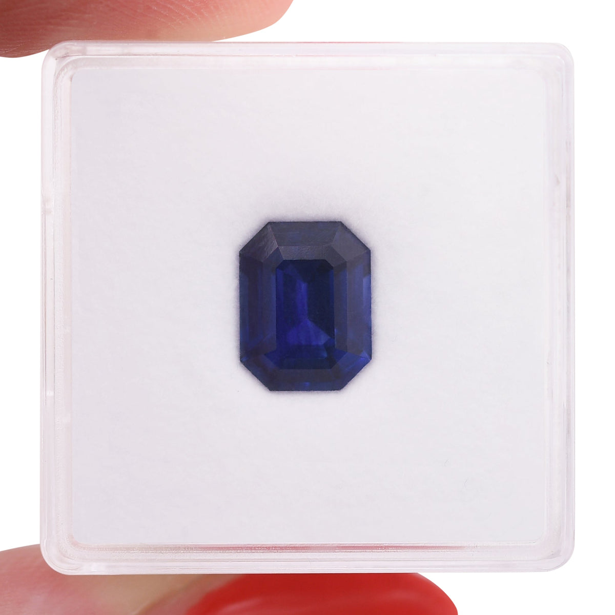 Smaragd-Saphir | 2,64 ct | Blau | Ref. 719424