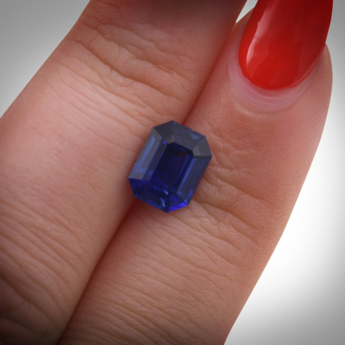 Smaragd-Saphir | 2,64 ct | Blau | Ref. 719424