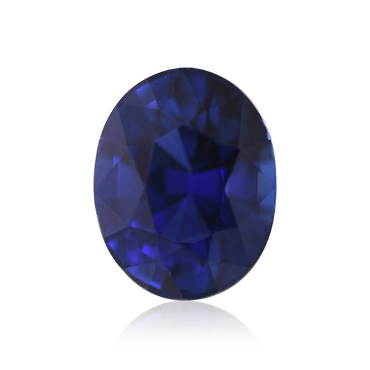 2,67 Karat blauer ovaler Saphir aus Sri Lanka