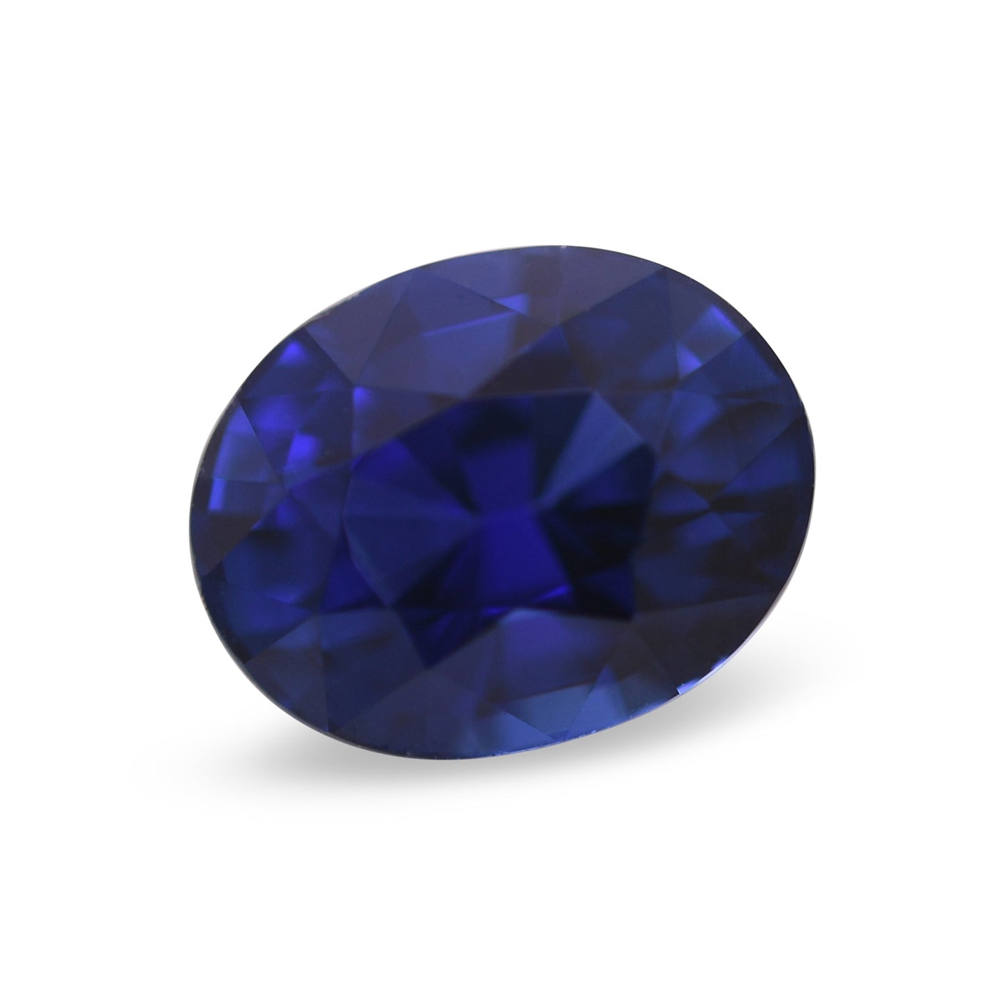 2,67 Karat blauer ovaler Saphir aus Sri Lanka