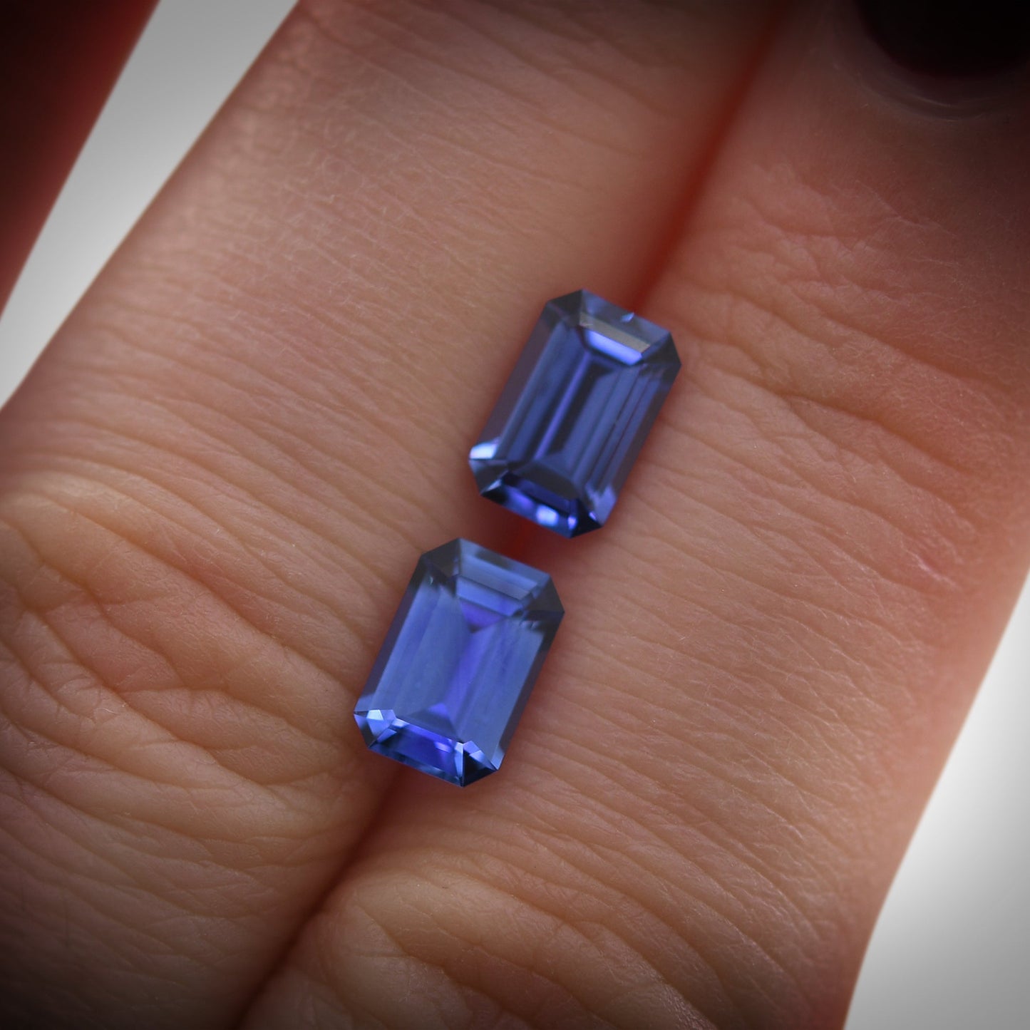 2,71 Karat blauer Smaragd-Saphir aus Sri Lanka
