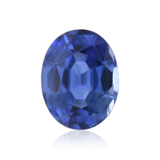 2,93 Karat blauer ovaler Saphir aus Sri Lanka