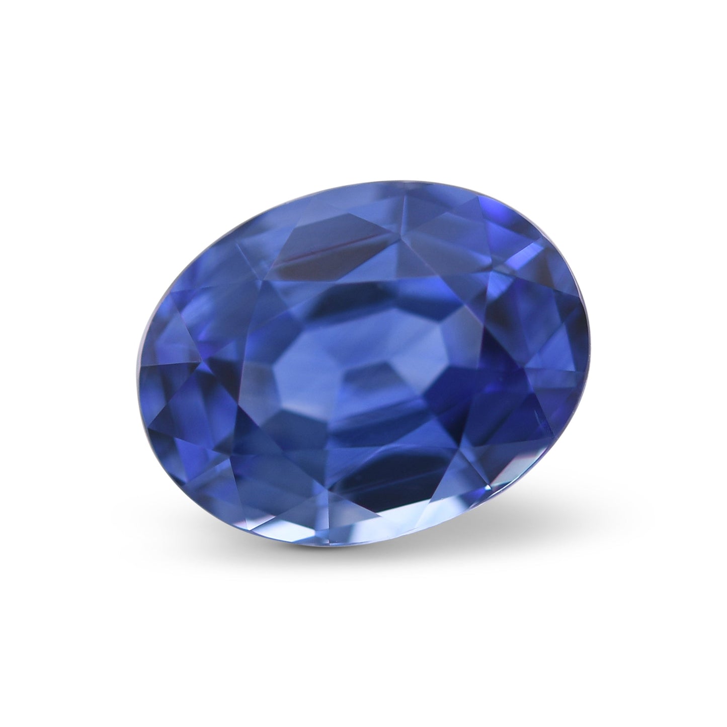 2,93 Karat blauer ovaler Saphir aus Sri Lanka