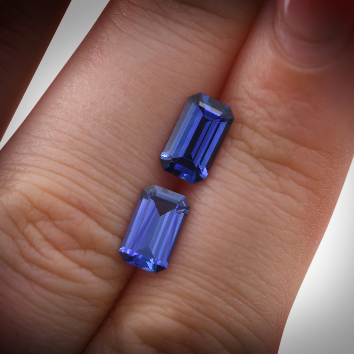 Smaragd-Saphir | 2,99 ct | Blau | Ref. 711359