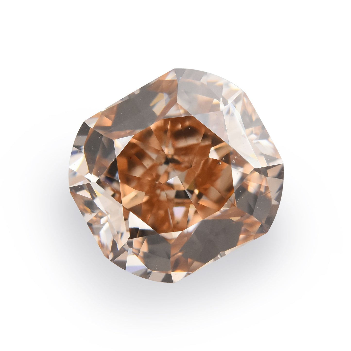 1,02 Karat Fancy Brown Orange Cushion Diamant SI1 GIA