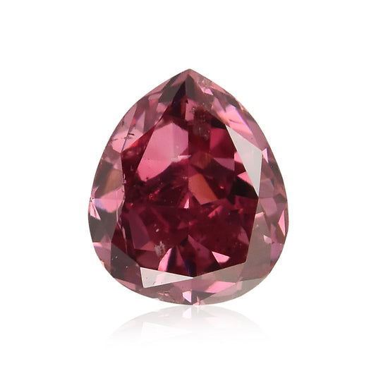 0,19 Karat Fancy Deep Pink Birnenförmiger Diamant I1 GIA