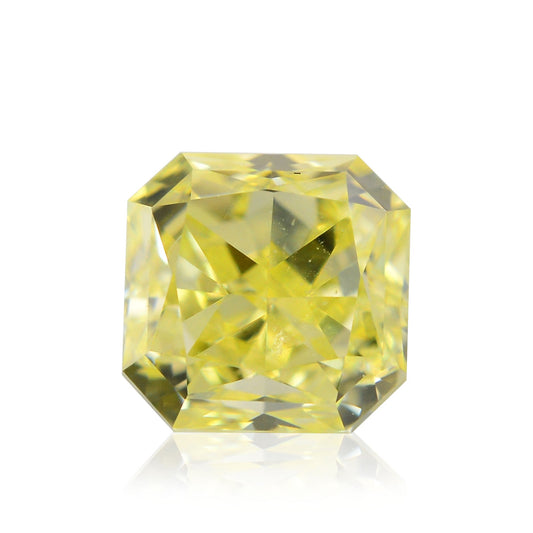0,47 Karat Fancy Intense Yellow Radiant VVS2 IGI