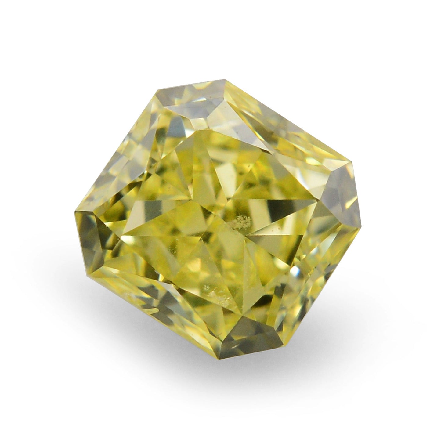0,42 Karat Fancy Intense Yellow Radiant VS2 IGI