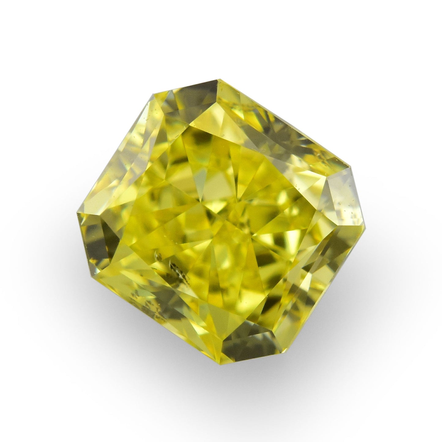 0,51 Karat Fancy Intense Yellow Radiant SI1 GIA