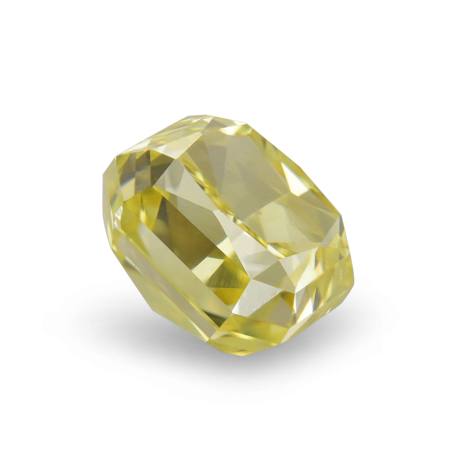 0,81 Karat Fancy Yellow Radiant VS2 GIA