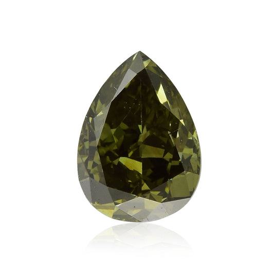 0,42 Karat Chamäleon-Birnen-Diamant SI1 GIA