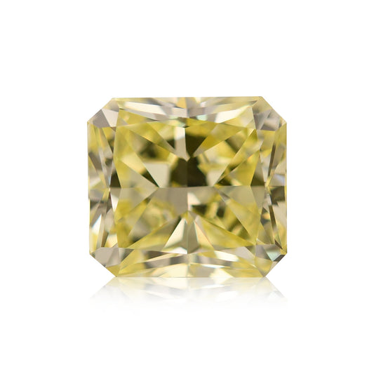 1,22 Karat Fancy Intense Yellow Radiant VS1 GIA