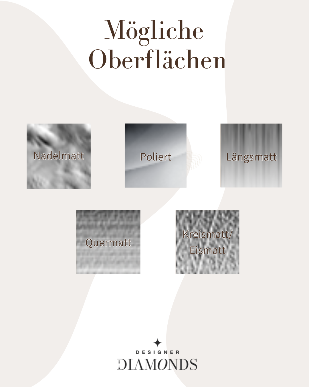 Eheringe im kantigen Design mit Brillantbesatz und wählbarer Oberfläche