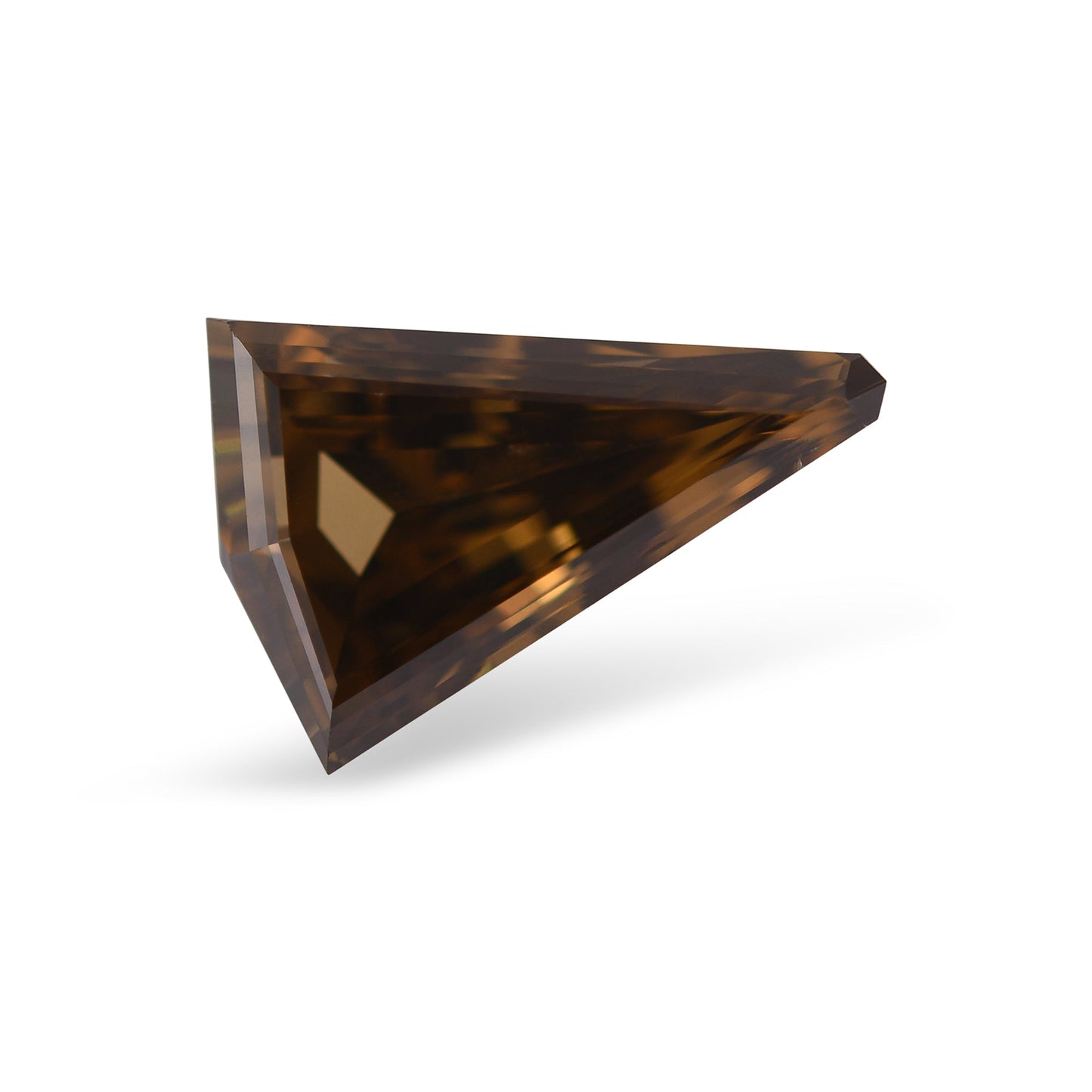 3,00 Karat Fancy Dark Brown Kite Diamant VS2 GIA