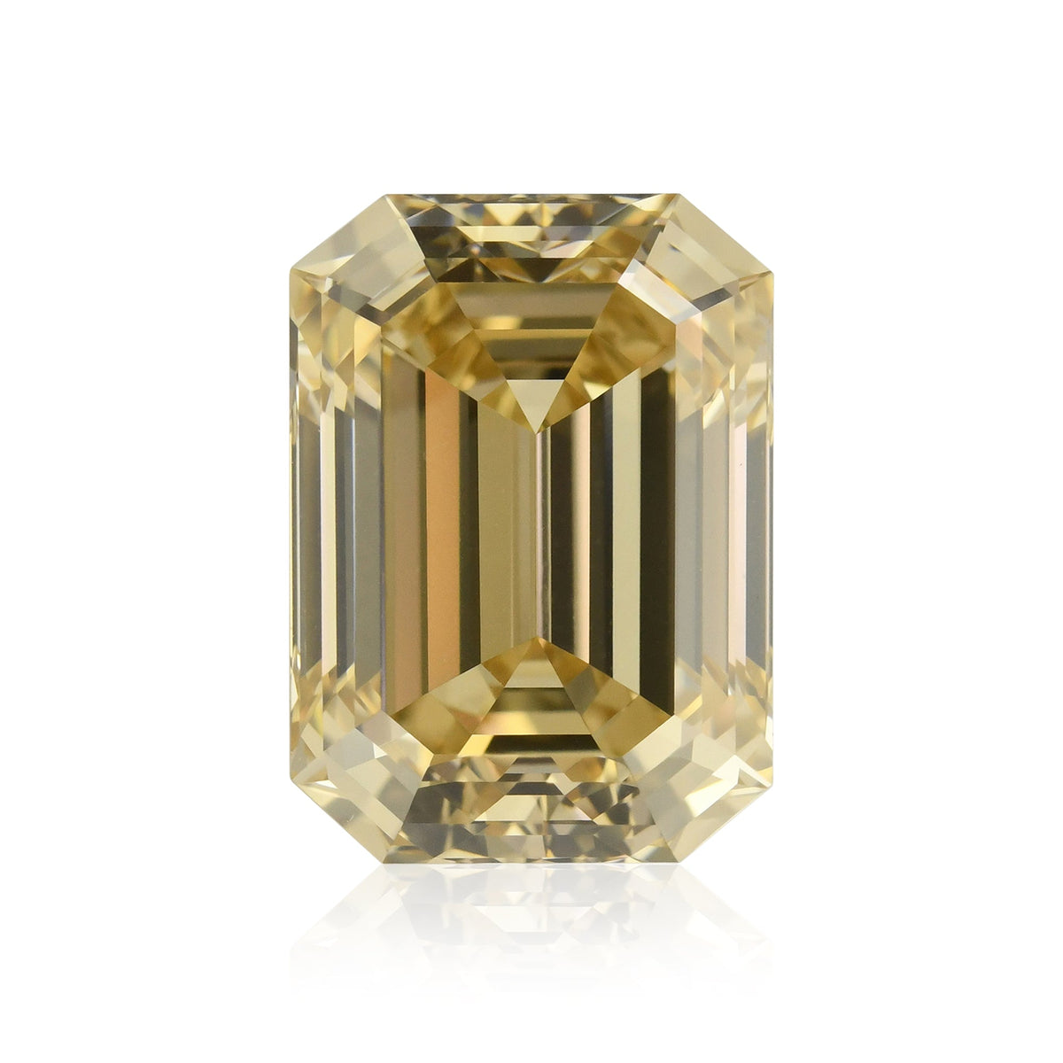 Smaragd-Diamant | 3,01 ct | Fancy Brown Yellow | IF | GIA | Ref 700254
