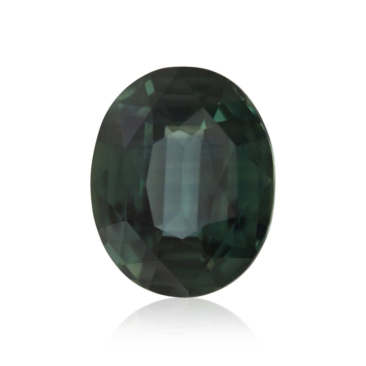 Ovaler Saphir | 3,01 ct | Grün | CD | Ref. 721061