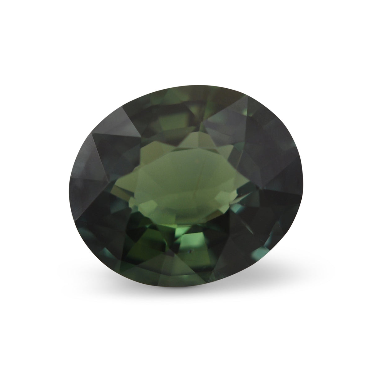 Oval Sapphire | 3.02 ct | Green | CD | Ref 721164