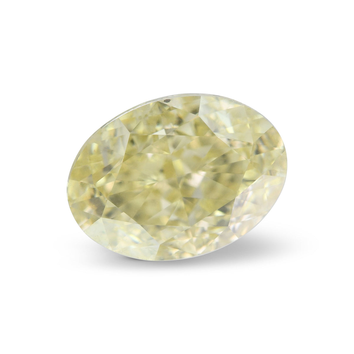 Oval Diamond | 3.03 ct | Fancy Light Brownish Yellow | SI1 | GIA | Ref 720784