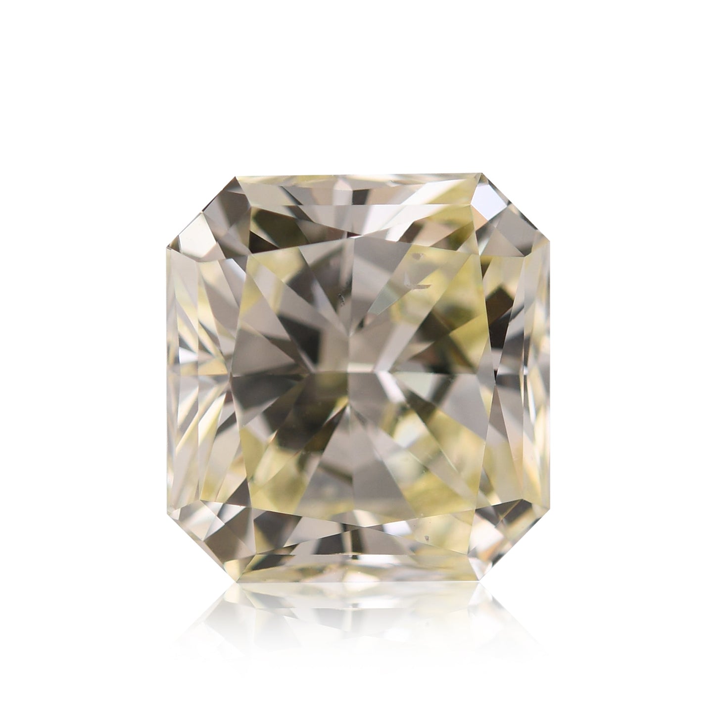 3,04 Karat W-X Radiant Diamant SI1 GIA