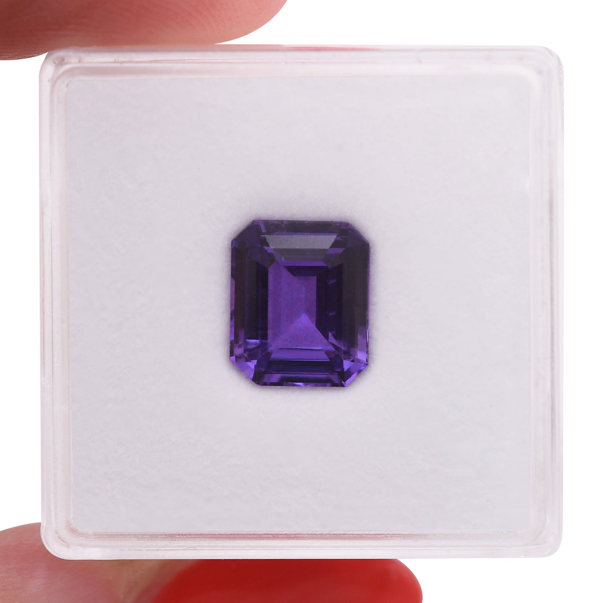 Smaragdgrüner Saphir | 3,04 ct | Lila | GIA | Ref. 718619