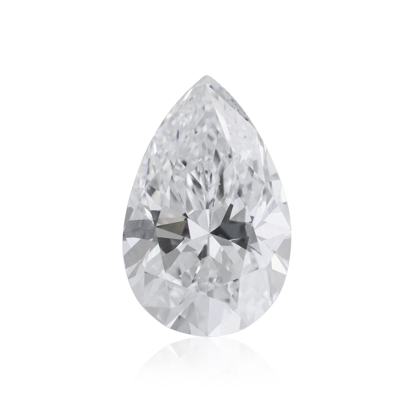 3,05 Karat Diamant in der Farbe D, Birnenform, VS2 GIA