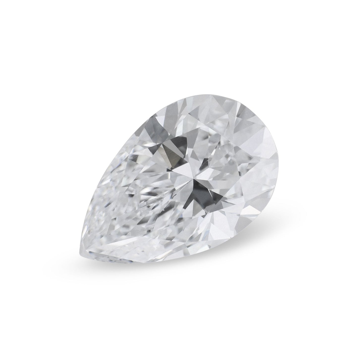3,05 Karat Diamant in der Farbe D, Birnenform, VS2 GIA