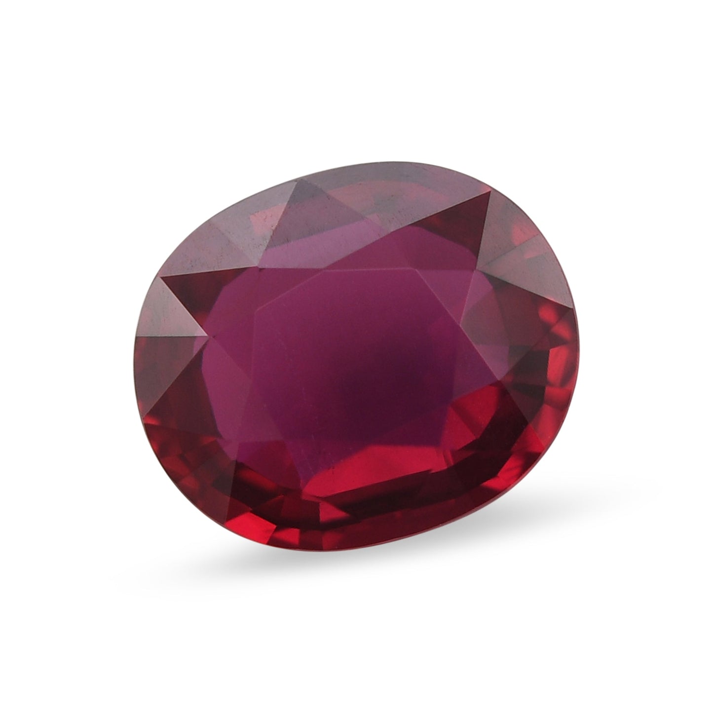3,05 Karat roter ovaler Rubin aus Mosambik, AGL