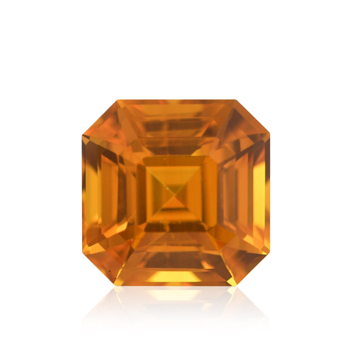 Smaragdgrüner Saphir | 3,05 ct | Orange | GIA | Ref. 721169