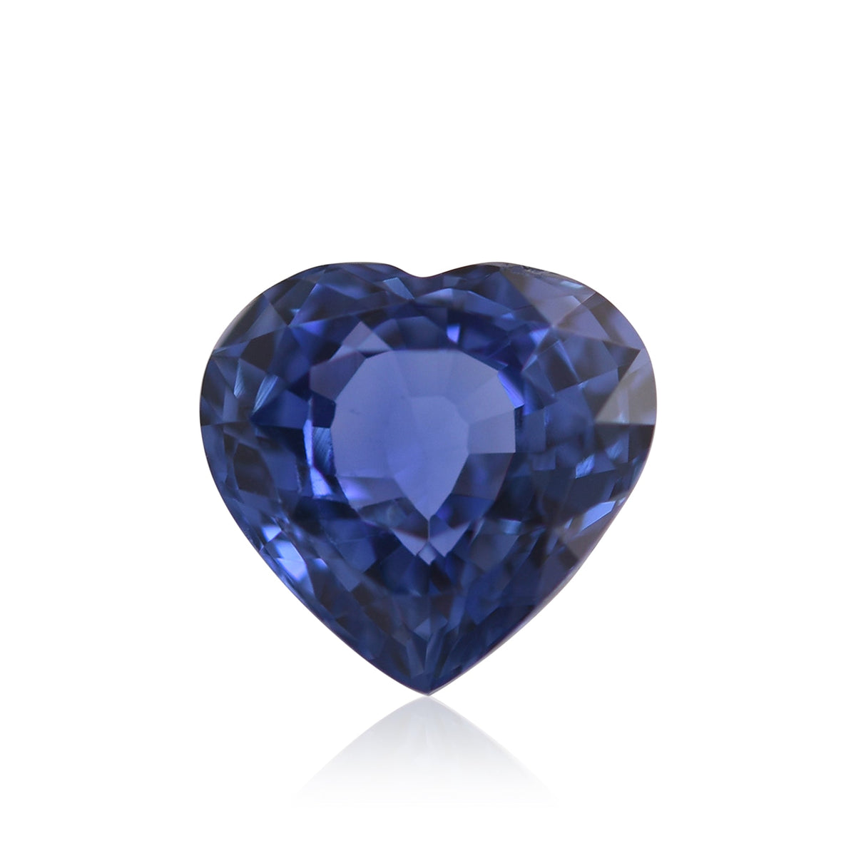 Herzförmiger Saphir | 3,05 ct | Blau | GIA | Ref. 722681