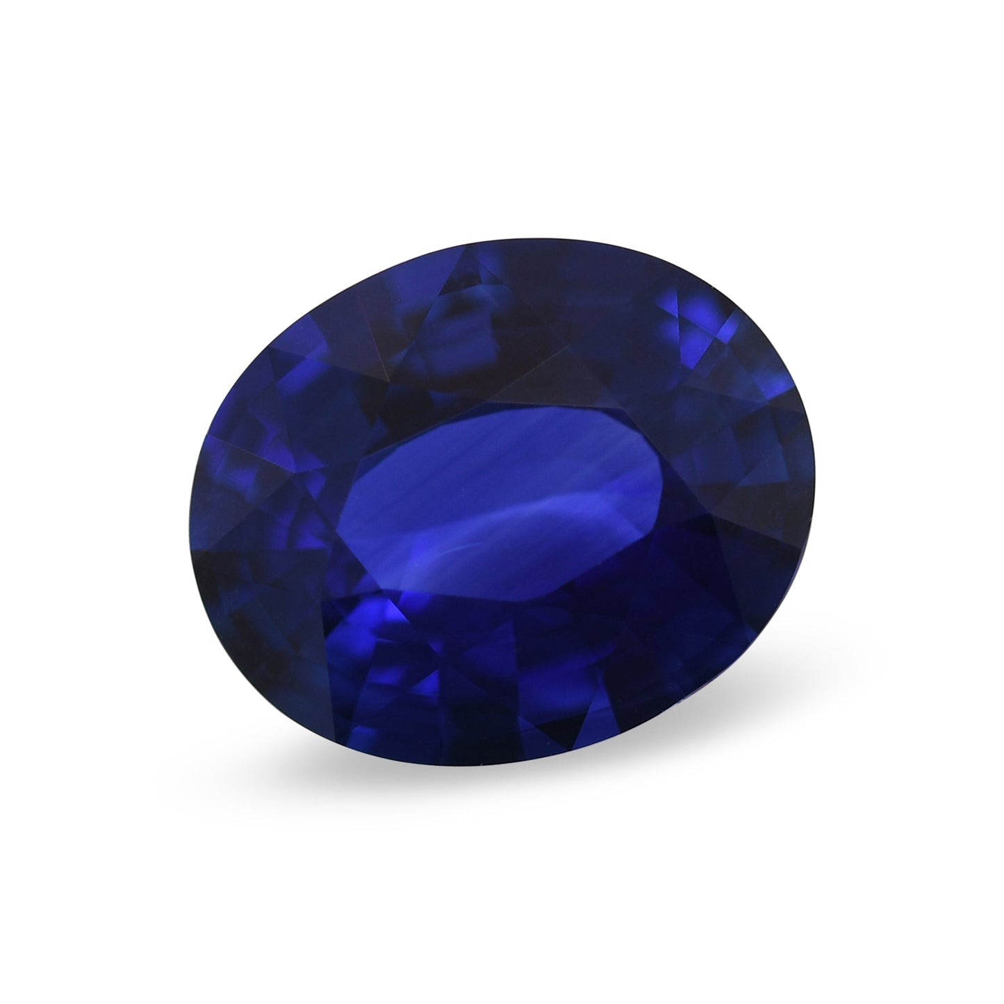 3,07 Karat blauer ovaler Saphir aus Sri Lanka (CD)