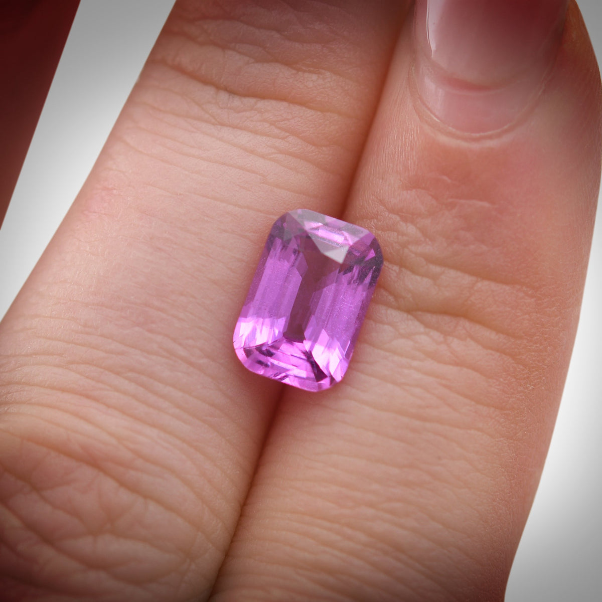 Kissenförmiger Saphir | 3,07 ct | Rosa | GIA | Ref. 711343