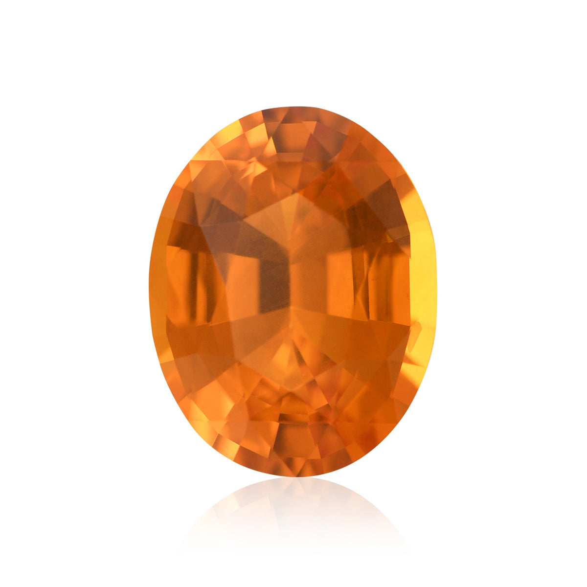 Ovaler Saphir | 3,07 ct | Orange | GIA | Ref. 721167