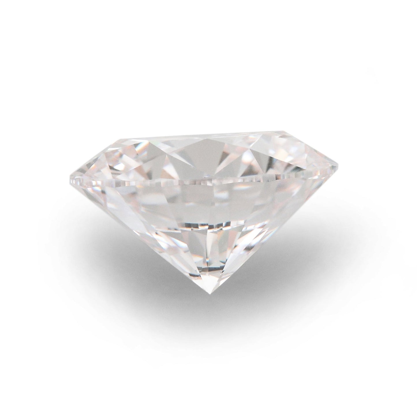 3,08 Karat zartrosa, runder Brillant-Diamant, IF GIA