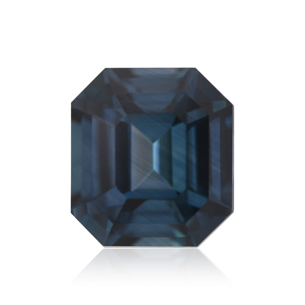 Smaragd-Saphir | 3,08 ct | Blau | CD | Ref. 721065