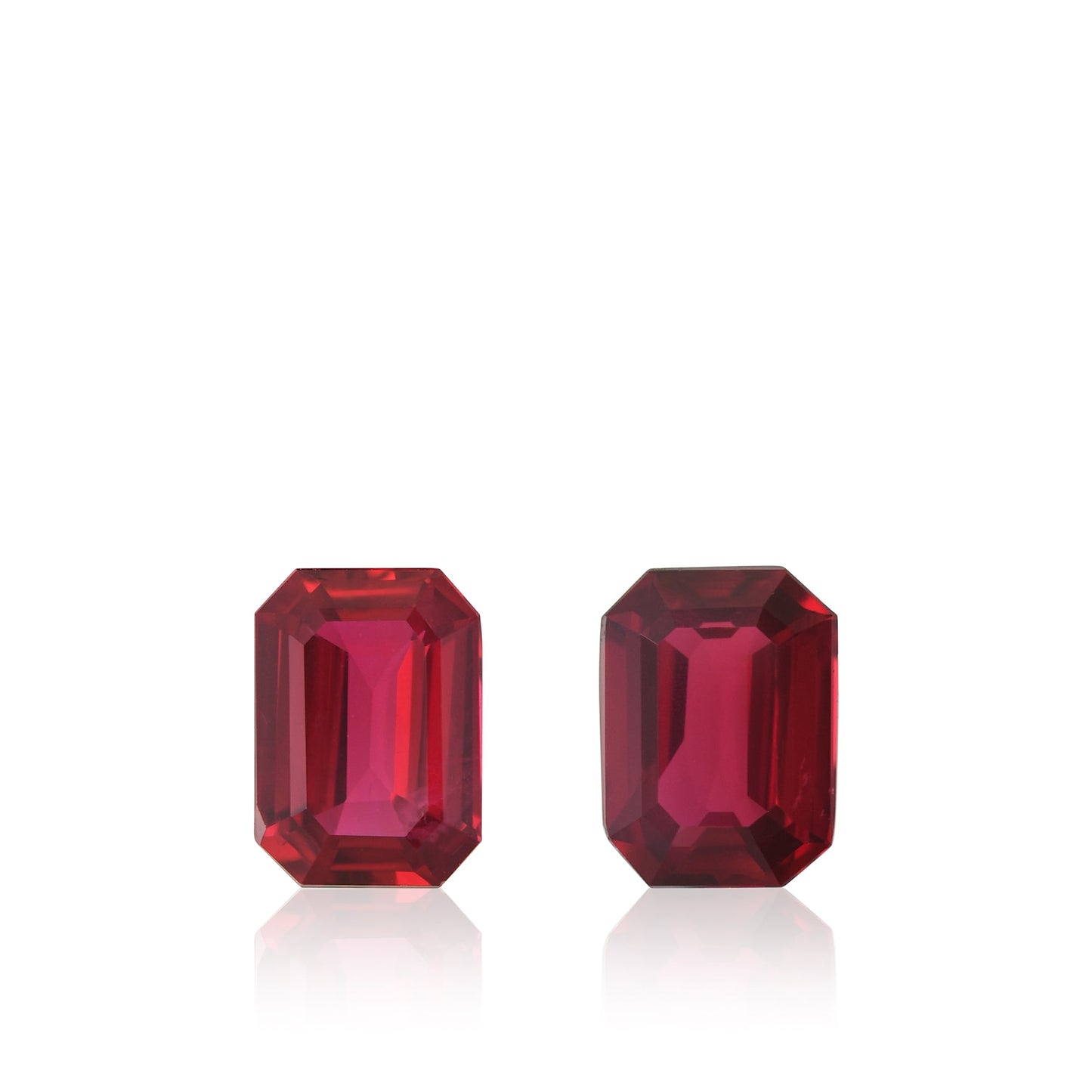 3,10 Karat roter Mosambik-Smaragd-Rubin, GIA