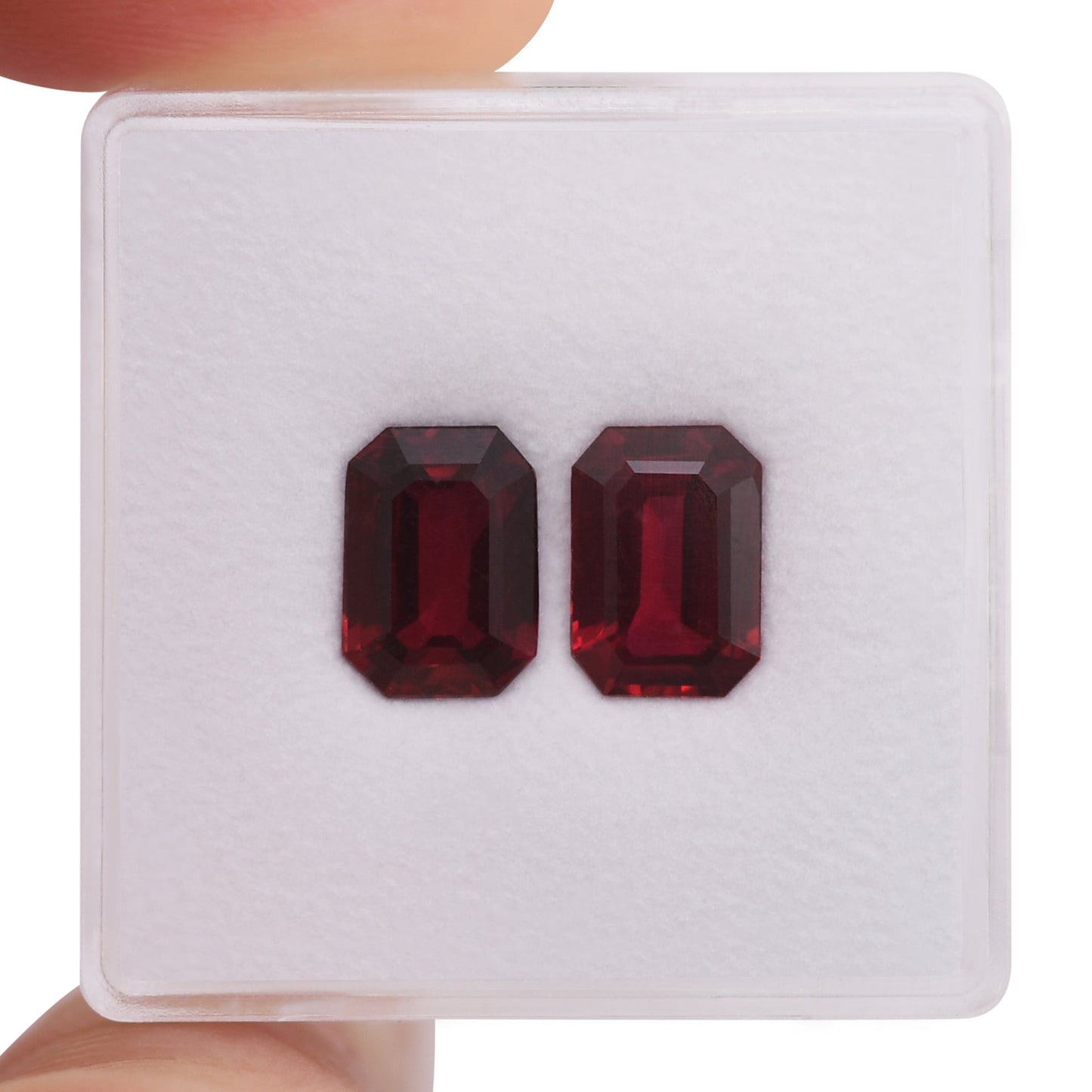 3,10 Karat roter Mosambik-Smaragd-Rubin, GIA