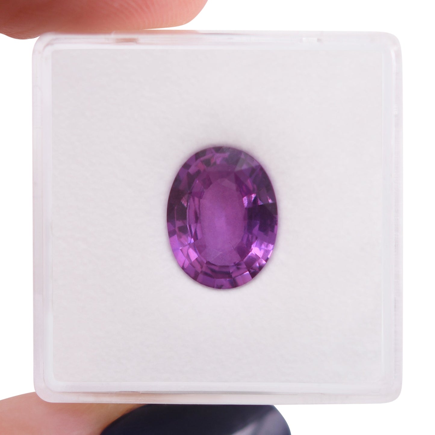 3.13 Carat Pink MADAGASCAR Oval Sapphire GIA