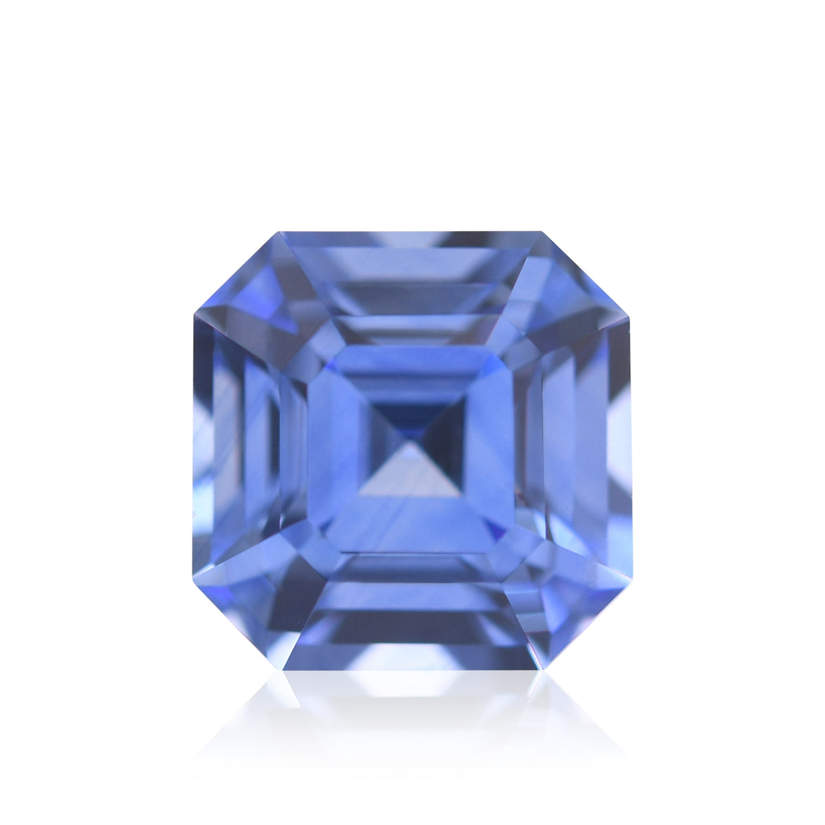 Smaragd-Saphir | 3,14 ct | Blau | CD | Ref. 719421