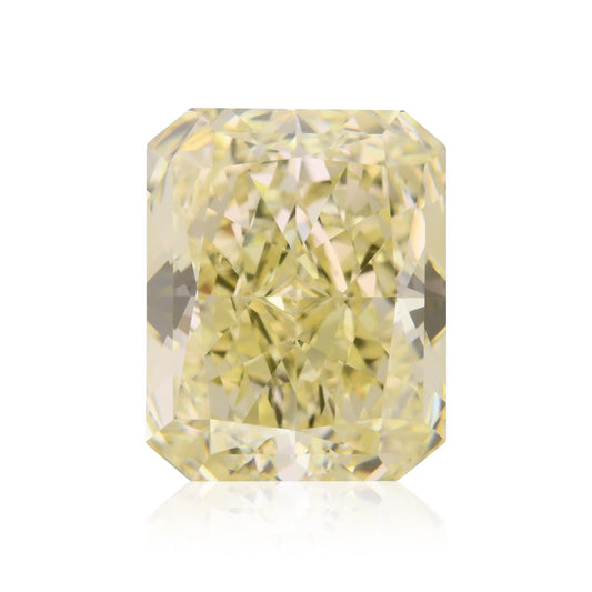 3.17 Carat Fancy Yellow Radiant Diamond VVS1 GIA