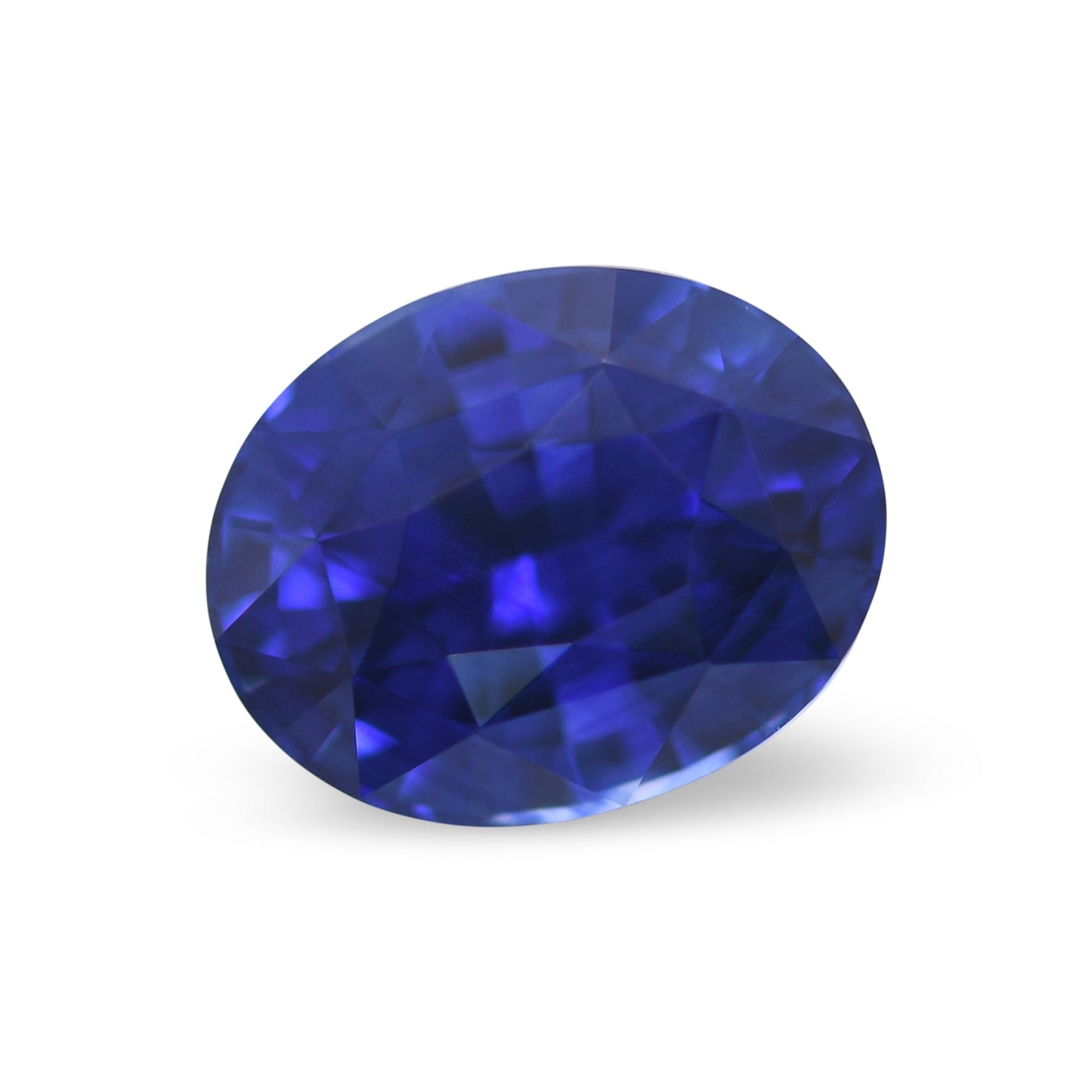 3,20 Karat blauer ovaler Saphir aus Sri Lanka (CD)