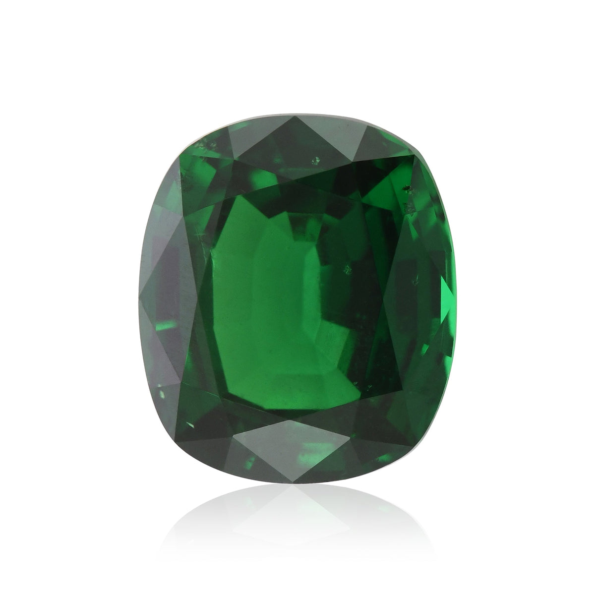 Cushion Gemstone | 3.23 ct | Green | GWLAB | Ref 724252