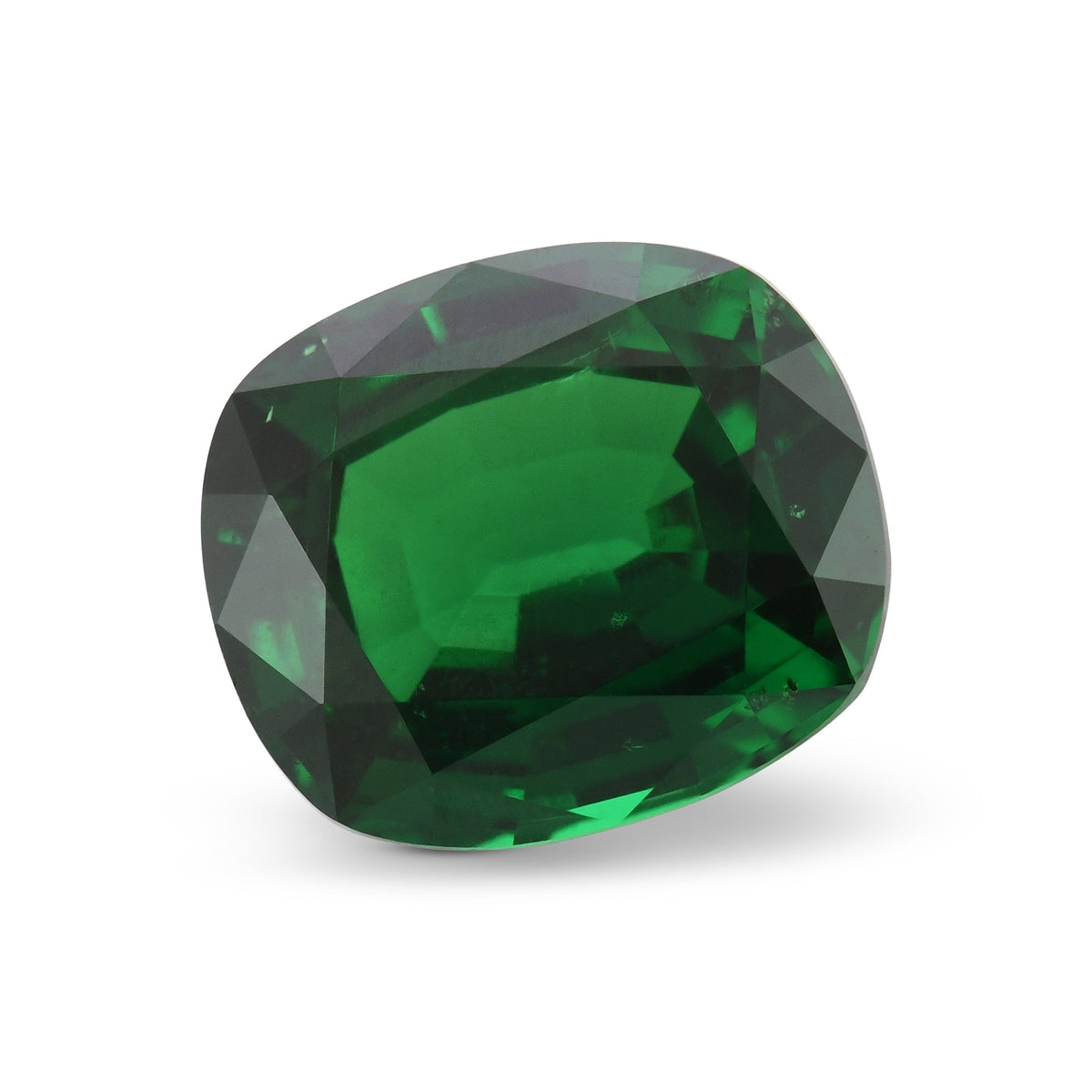 Cushion Gemstone | 3.23 ct | Green | GWLAB | Ref 724252