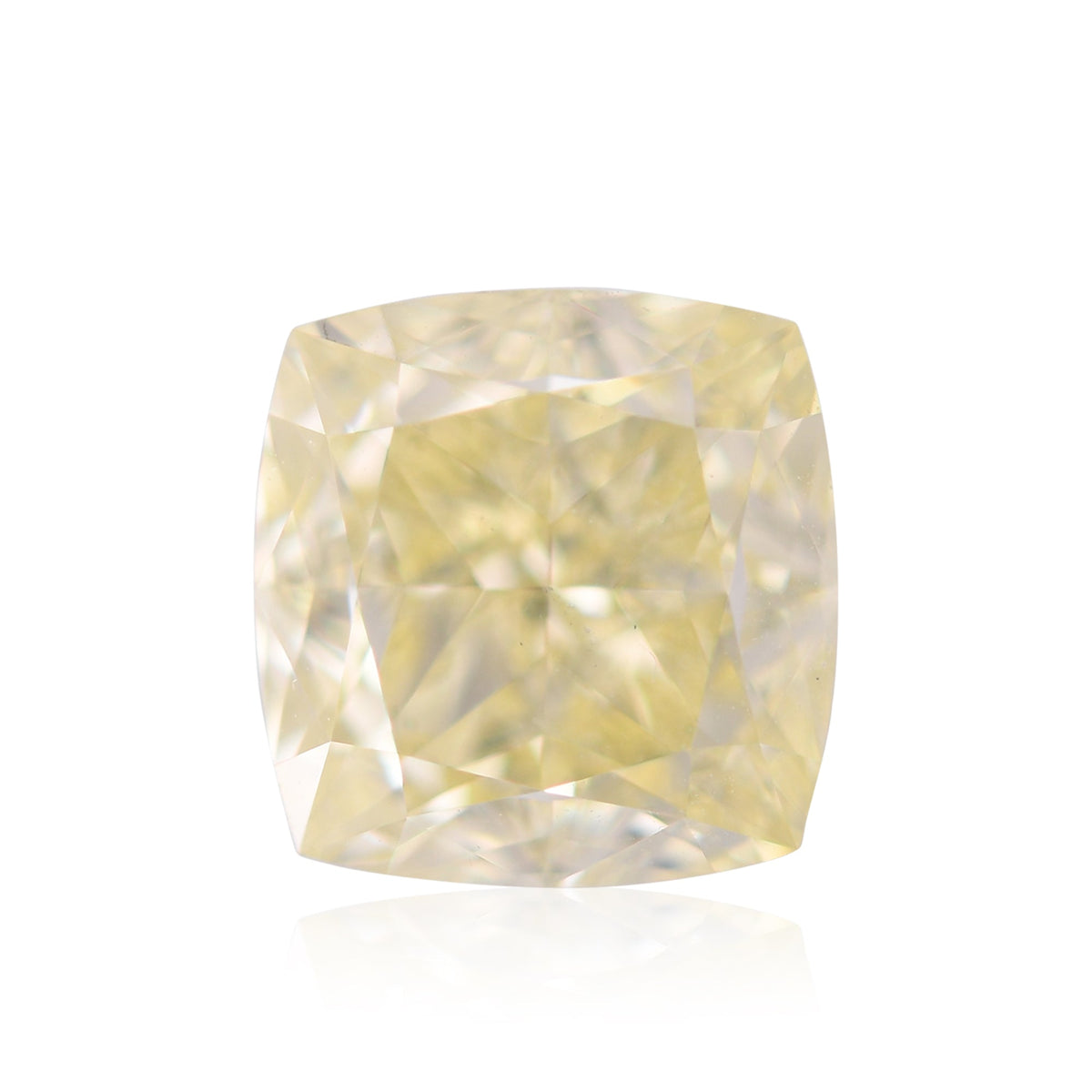 Kissenförmiger Diamant | 3,23 ct | Hellgelb | Reinheitsgrad VS2 | GIA | Ref. 691159